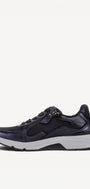 DAMES SPORTIEVE VETERSCHO-Blauw leer