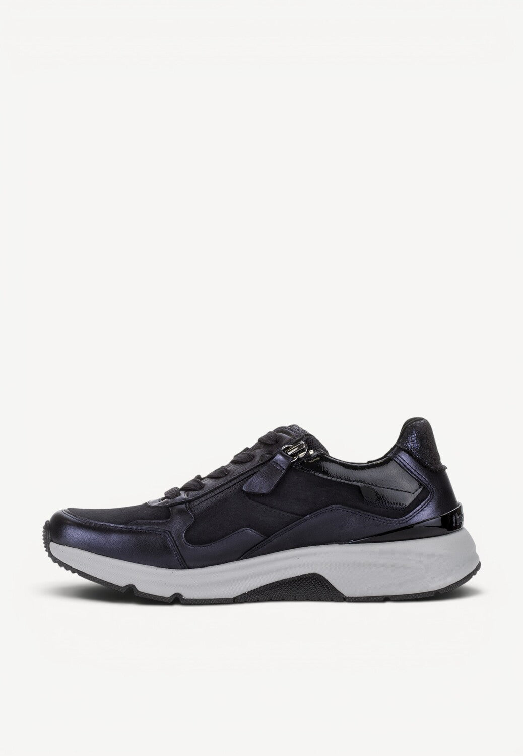 DAMES SPORTIEVE VETERSCHO-Blauw leer