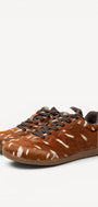 DAMES SPORTIEVE VETERSCHO-Bruin combi kleur
