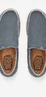 Heren linnen schoenen-Blauw diversen
