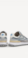 Heren veterschoenen-Grijs combi kleur
