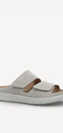 DAMES OPEN SCHOENEN-Beige suède/nubuck