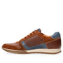 Heren veterschoenen-Bruin leer