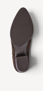DAMES BOOTS+KORT LAARS-Bruin suède