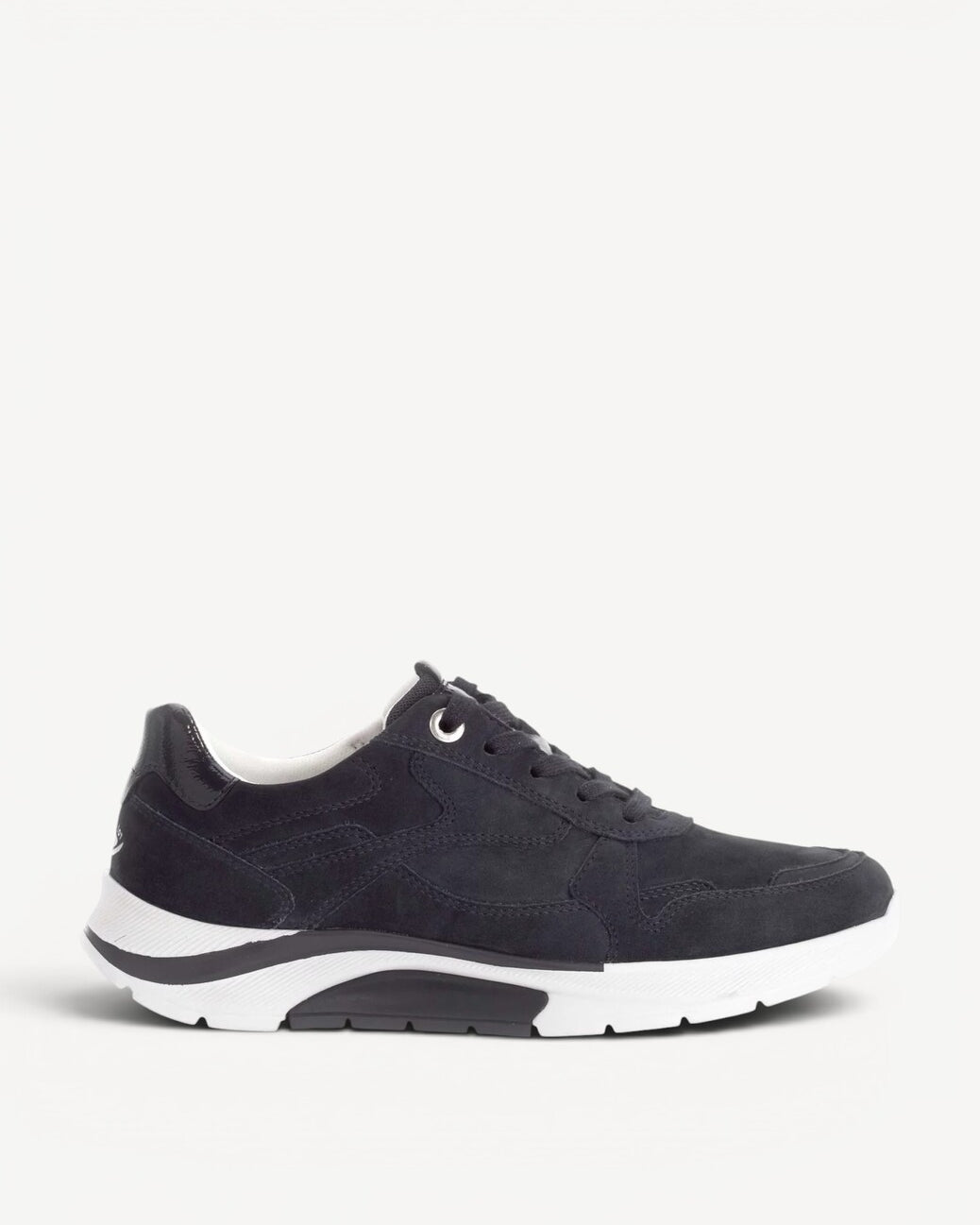 DAMES SPORTIEVE VETERSCHO-Blauw suède/nubuck