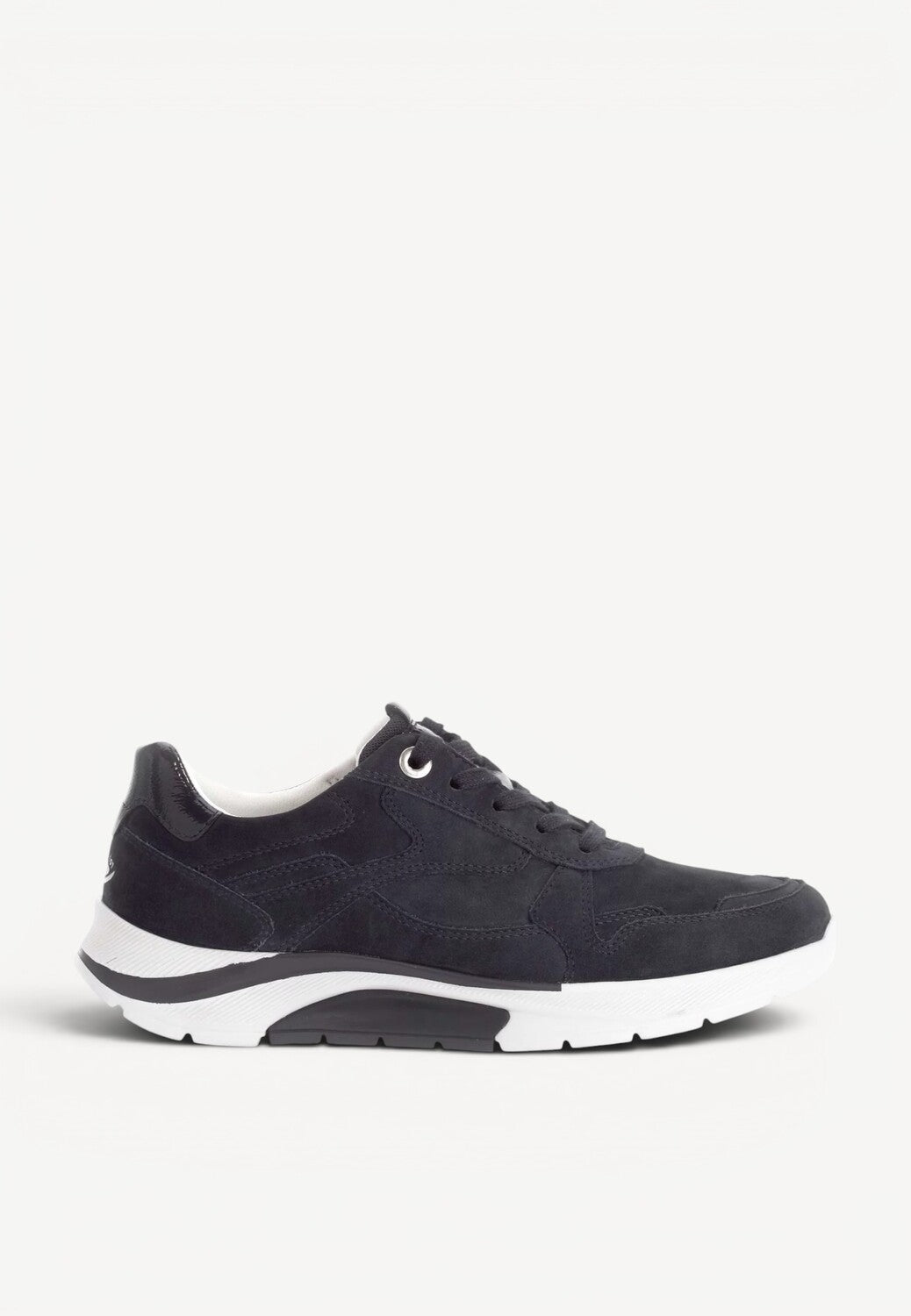 DAMES SPORTIEVE VETERSCHO-Blauw suède/nubuck