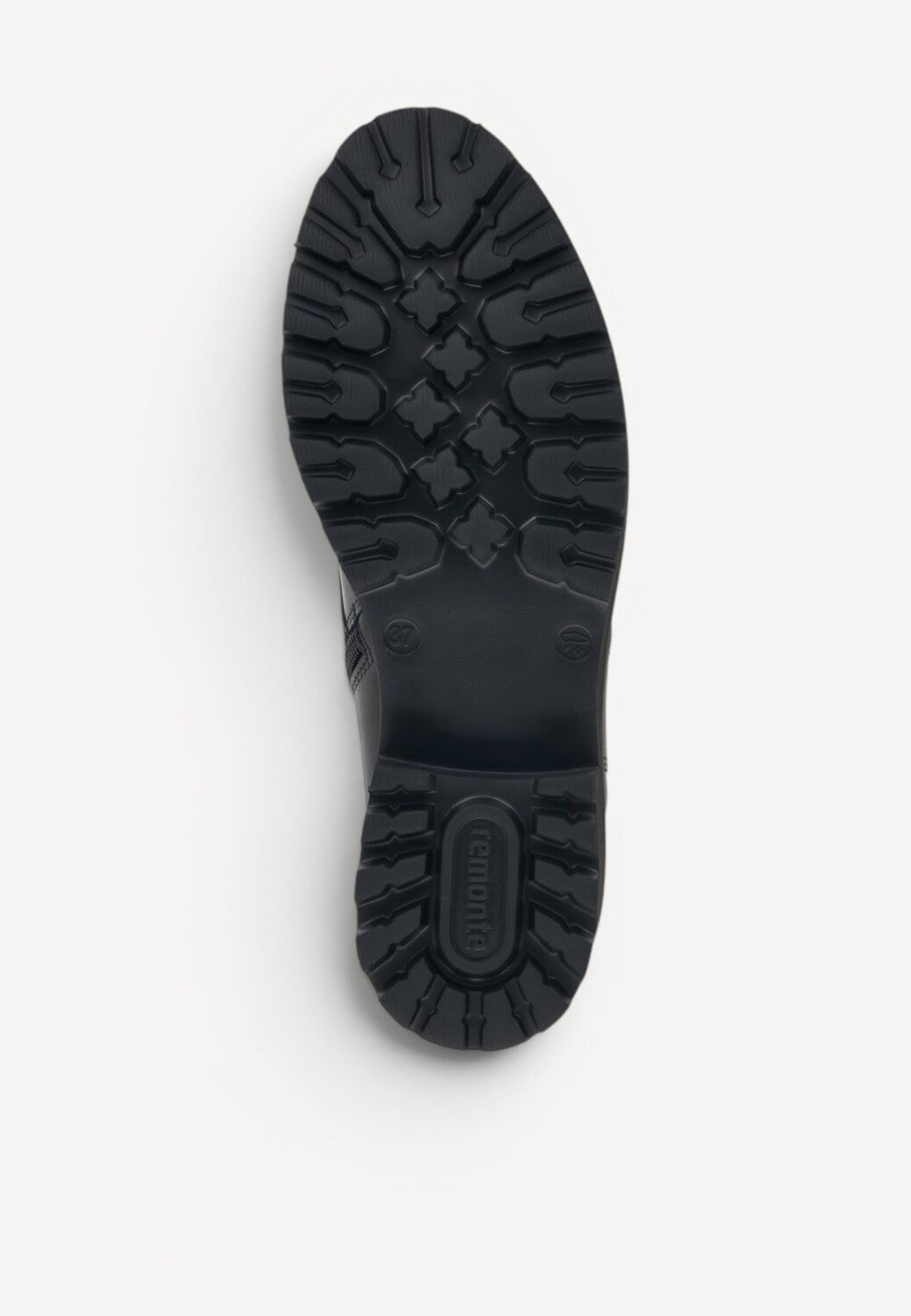 DAMES BOOTS+KORT LAARS-Zwart leer
