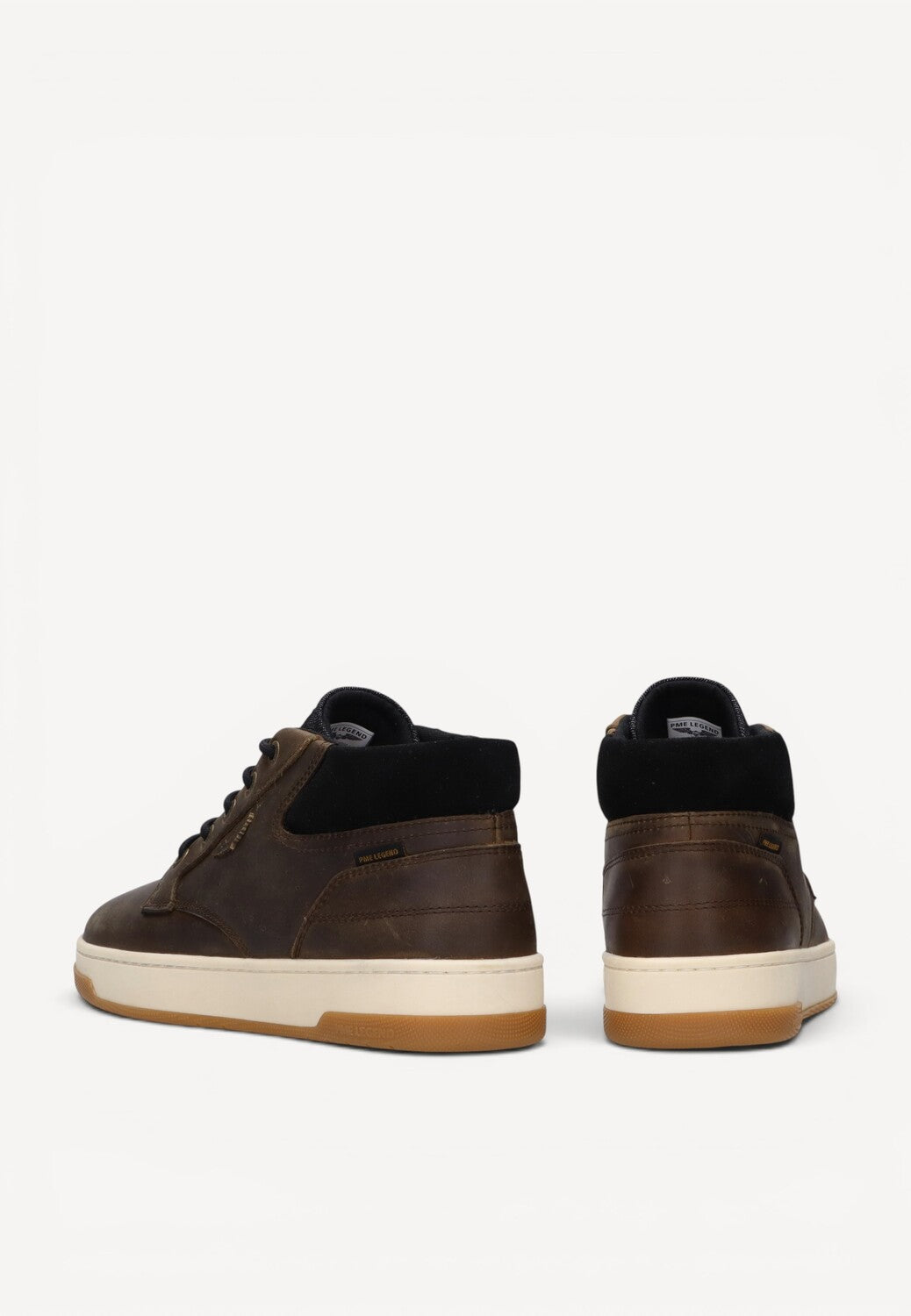 Heren boots-Bruin leer