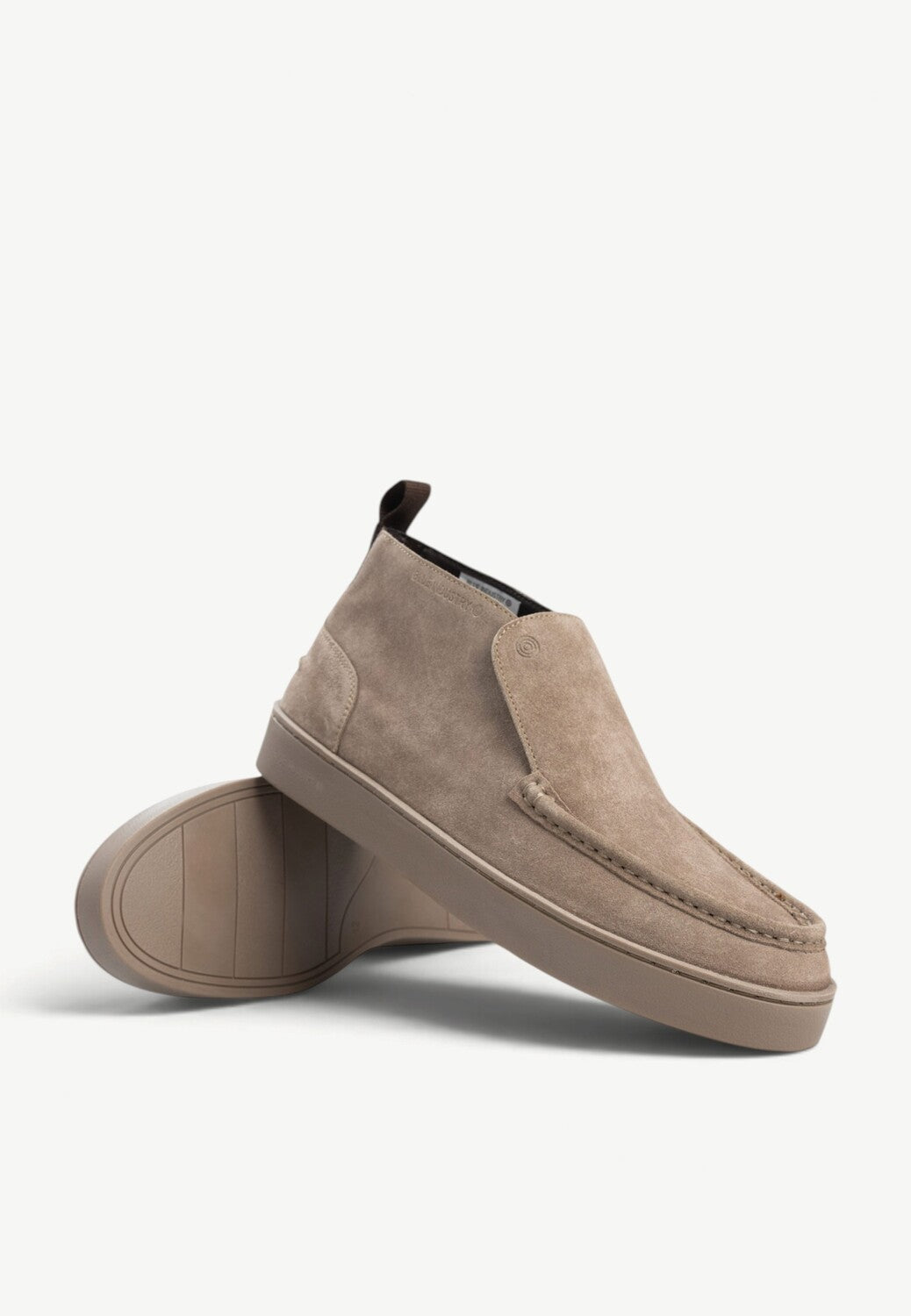 Heren boots-Beige suède/nubuck