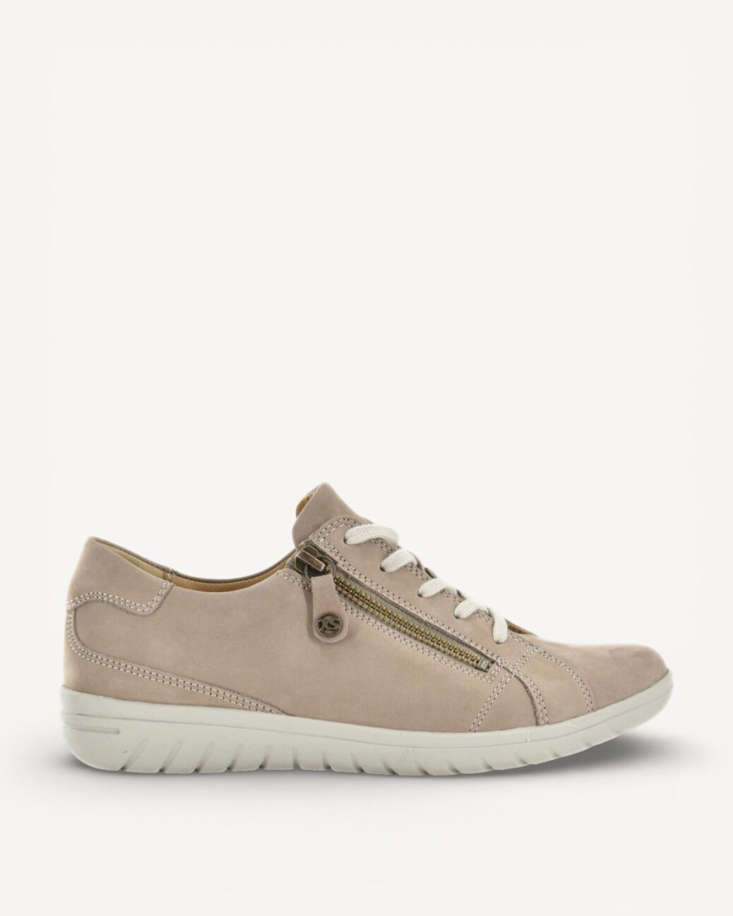 DAMES SPORTIEVE VETERSCHO-Beige suède/nubuck