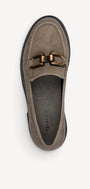 DAMES INSTAPSCHOENEN-Beige suède/nubuck