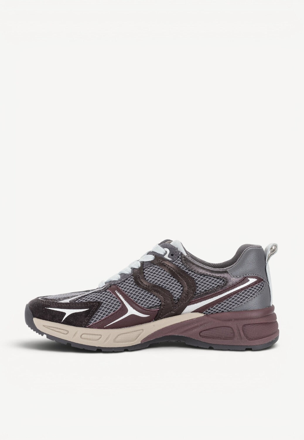DAMES SPORTIEVE VETERSCHO-Bruin combi kleur