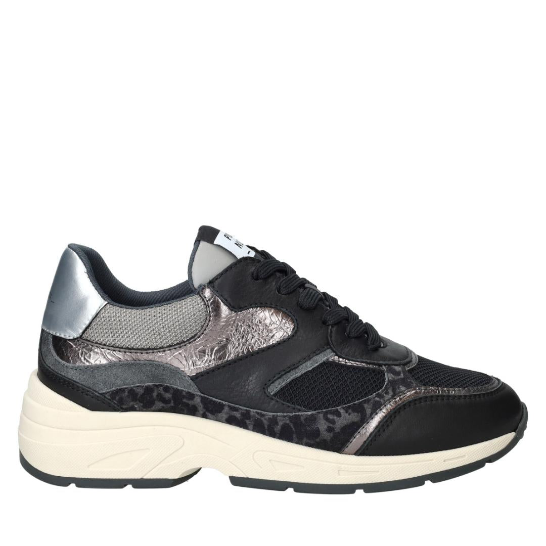 DAMES SPORTIEVE VETERSCHO-Zwart suède