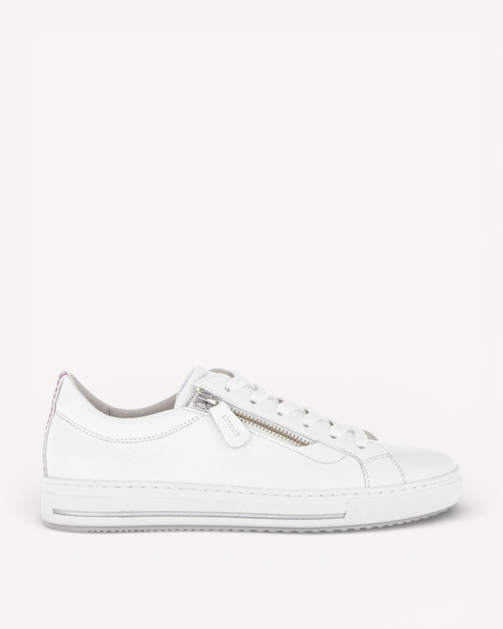 DAMES SPORTIEVE VETERSCHO-Wit leer