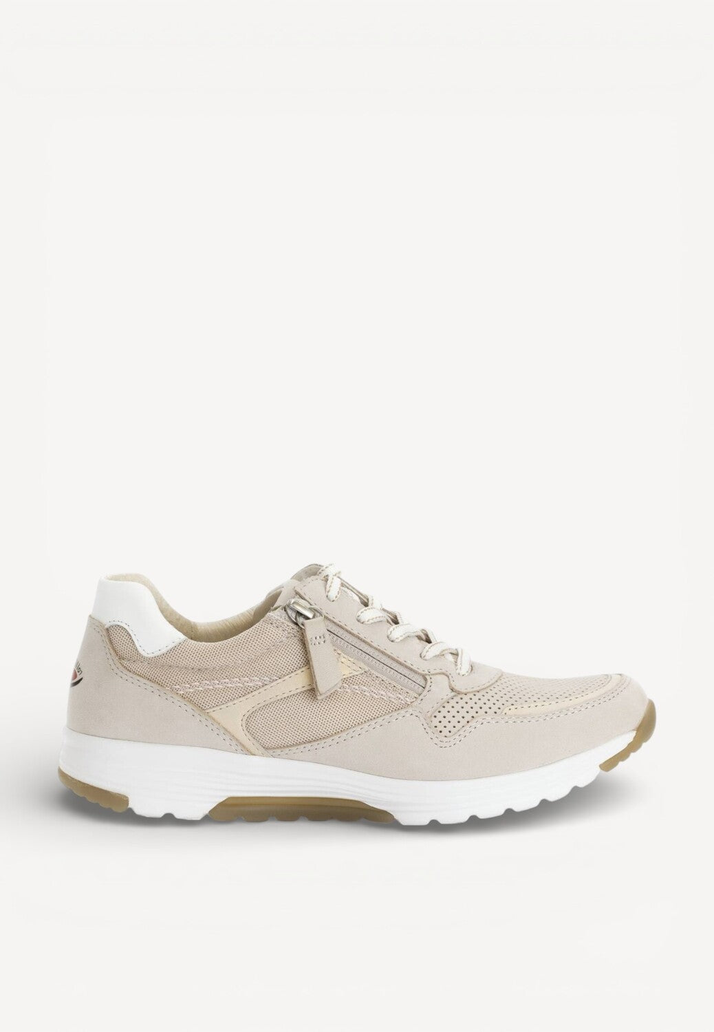 DAMES SPORTIEVE VETERSCHO-Beige suède/nubuck