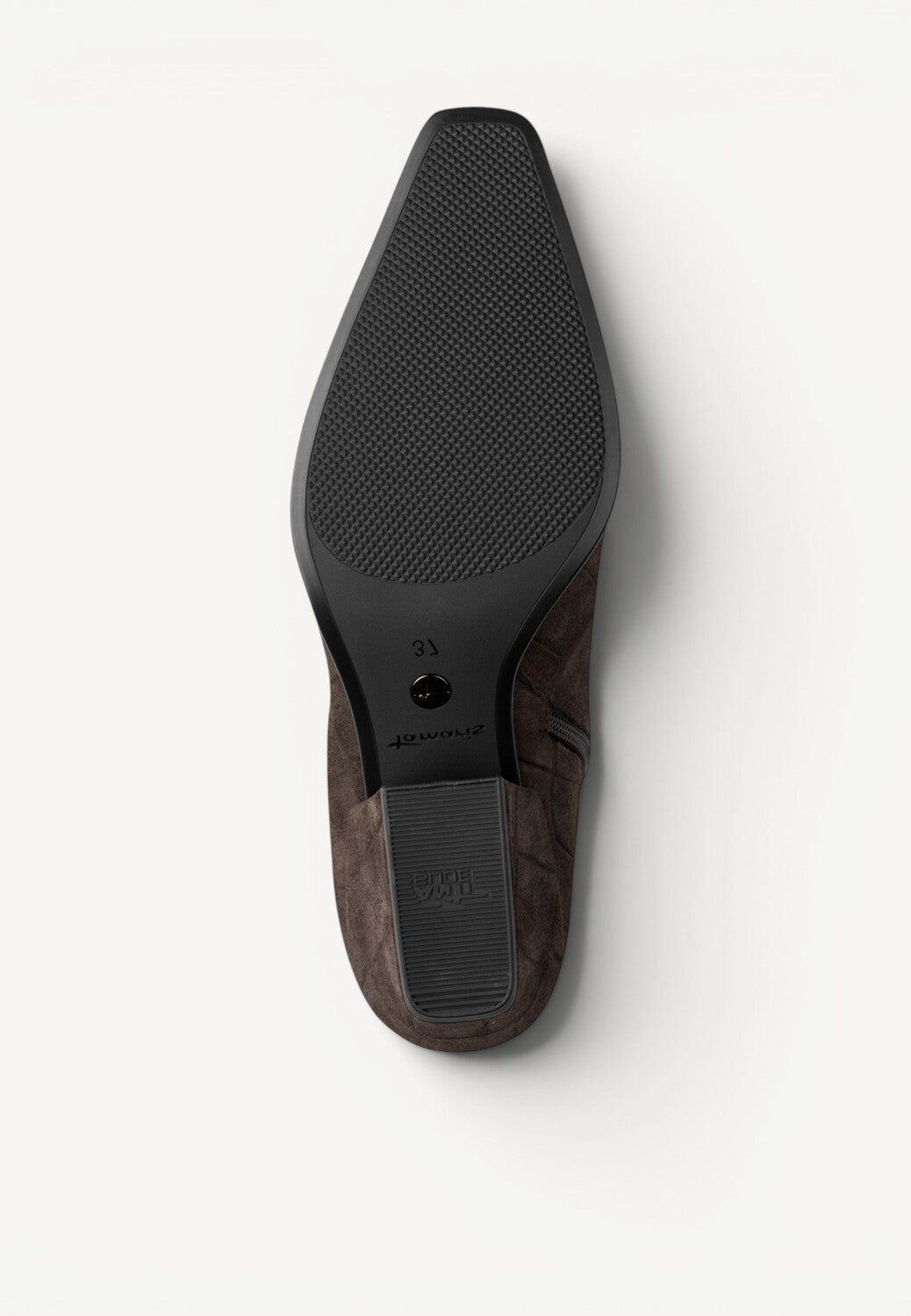 DAMES BOOTS+KORT LAARS-Bruin suède
