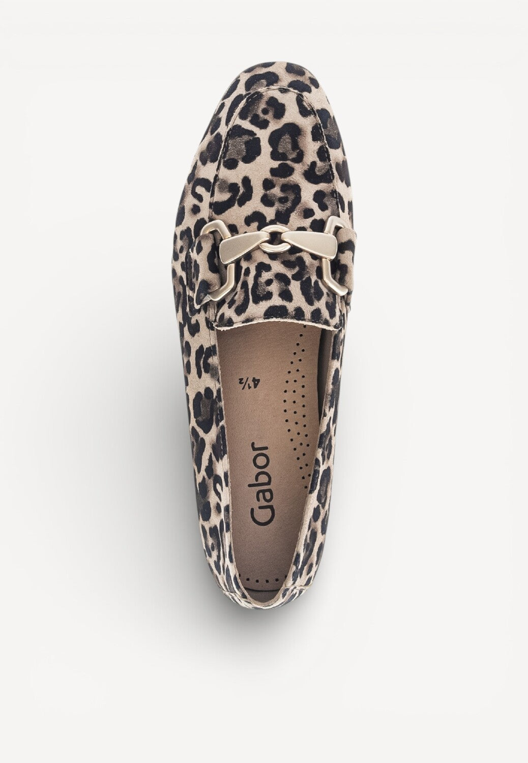 DAMES INSTAPSCHOENEN-Bruin combi kleur