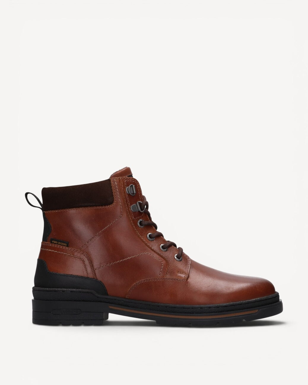 Heren boots-Bruin leer