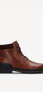 Heren boots-Bruin leer