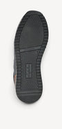 Heren veterschoenen-Blauw leer
