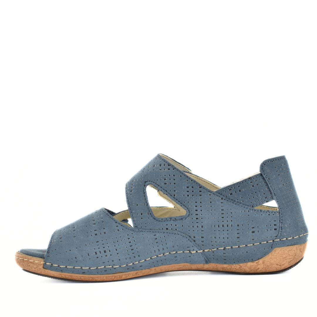 DAMES OPEN SCHOENEN-Lichtblauw