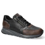 Heren veterschoenen-Zwart combi kleur