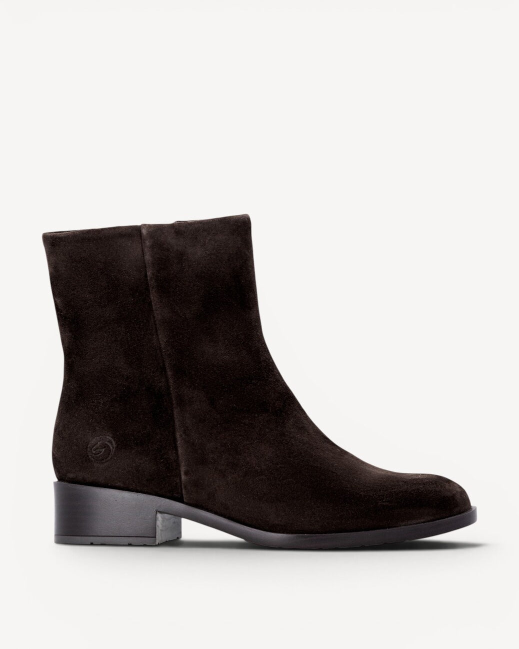 DAMES BOOTS+KORT LAARS-Bruin suède