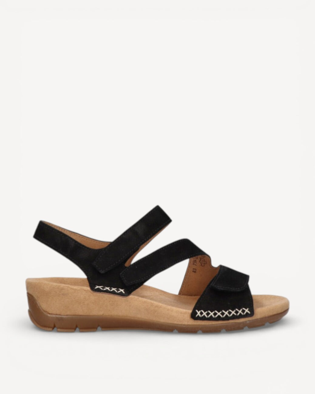 DAMES OPEN SCHOENEN-Zwart suède