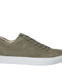 Heren veterschoenen-Groen suède/nubuck