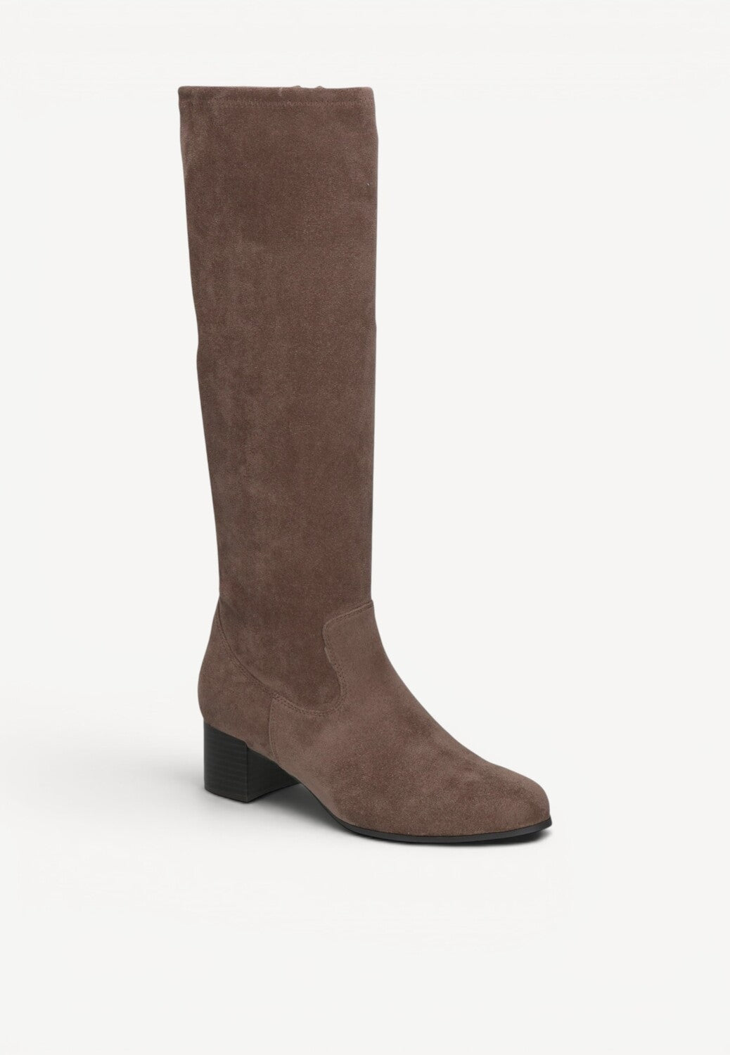 DAMESLAARS LANG/HALFHOOG-Beige diversen