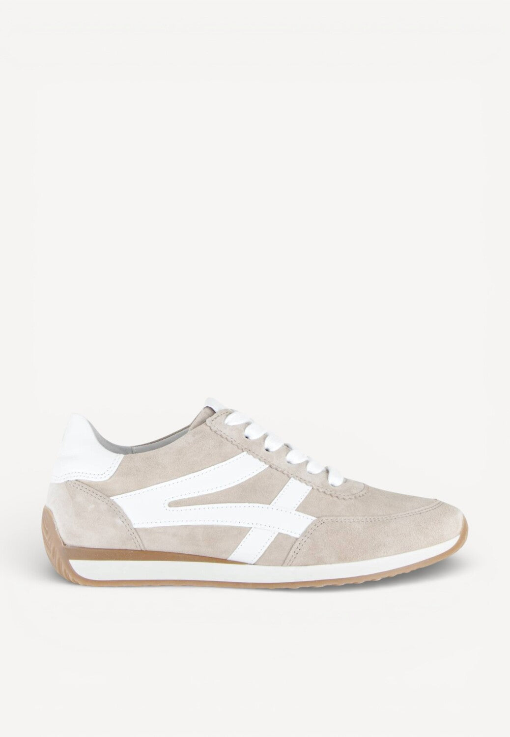 DAMES SPORTIEVE VETERSCHO-Beige suède/nubuck