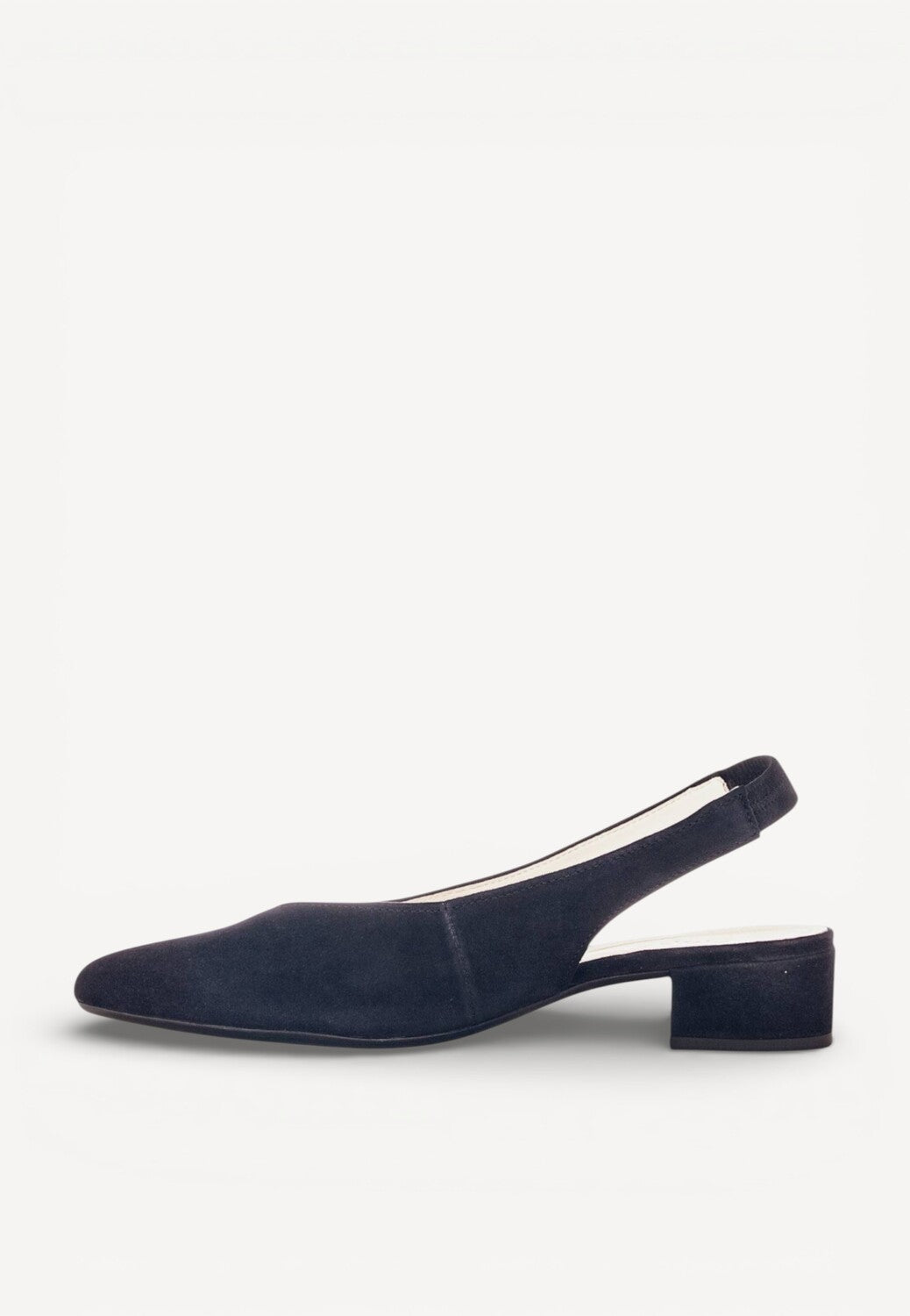 MUIL +SLINGBACK-Blauw suède/nubuck