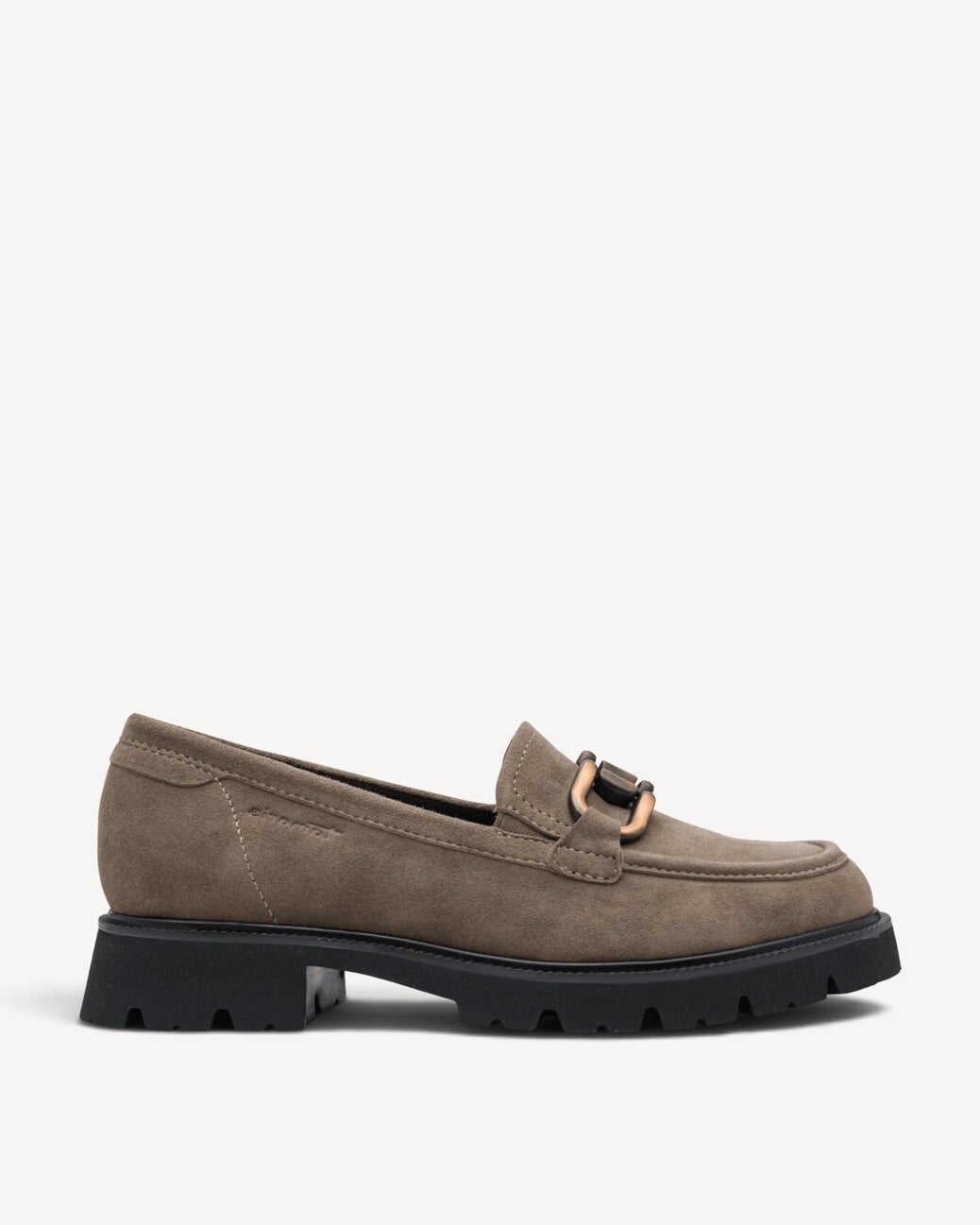 DAMES INSTAPSCHOENEN-Beige suède/nubuck