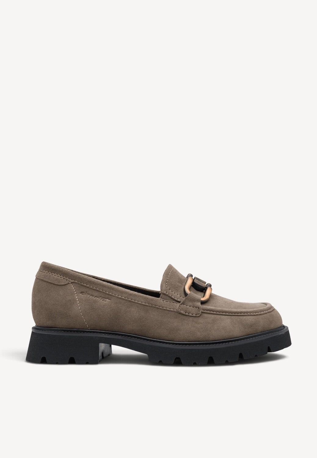 DAMES INSTAPSCHOENEN-Beige suède/nubuck