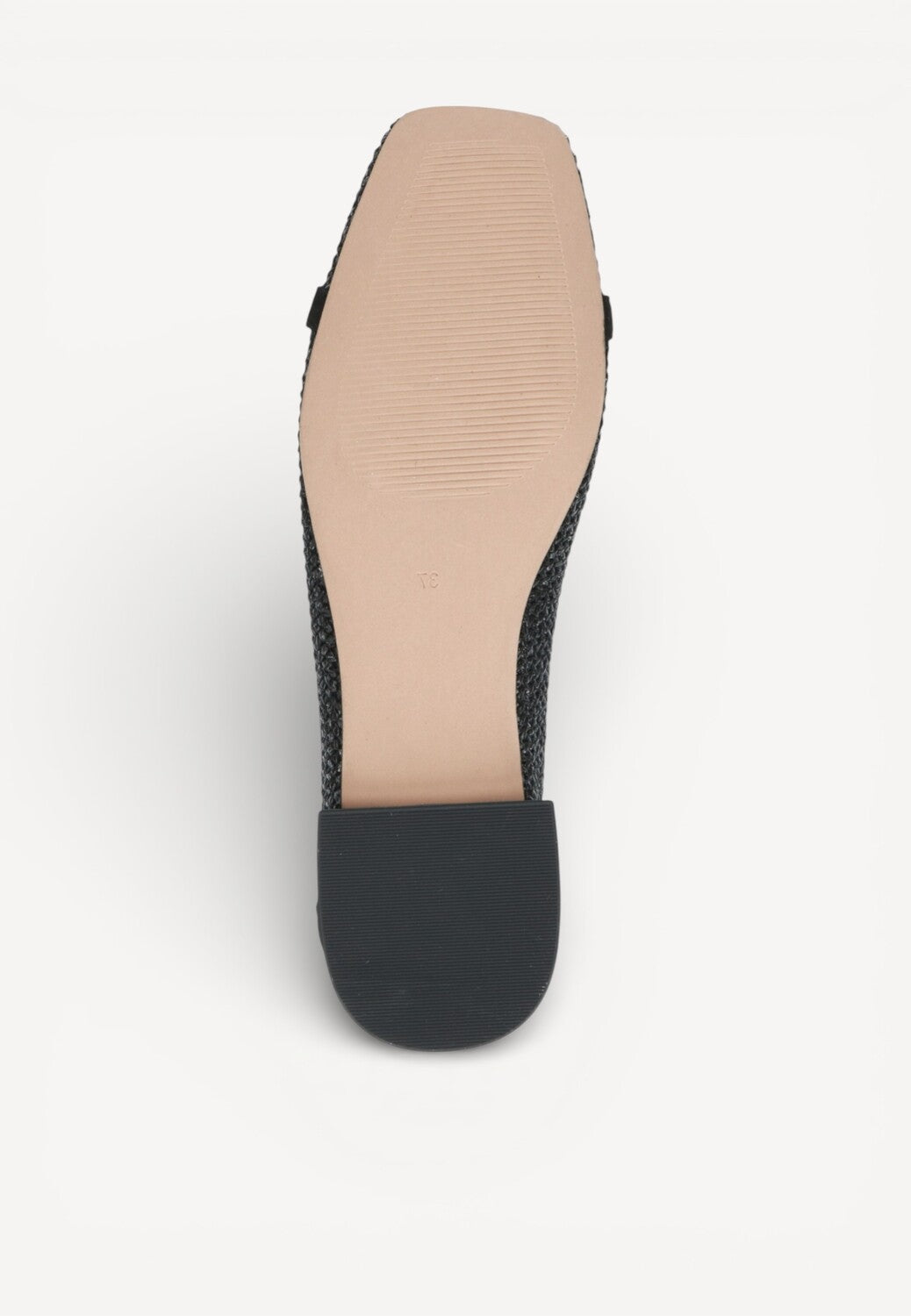 BALLERINAS + PUMPS-Zwart leer