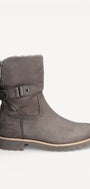 DAMES BOOTS+KORT LAARS-Grijs suède