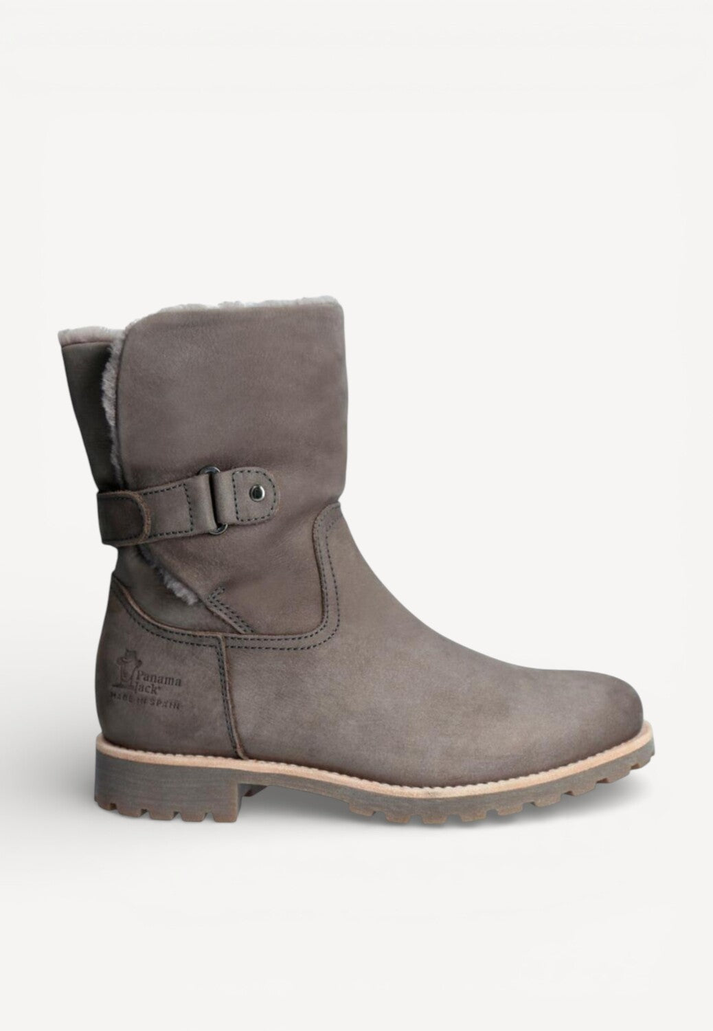 DAMES BOOTS+KORT LAARS-Grijs suède