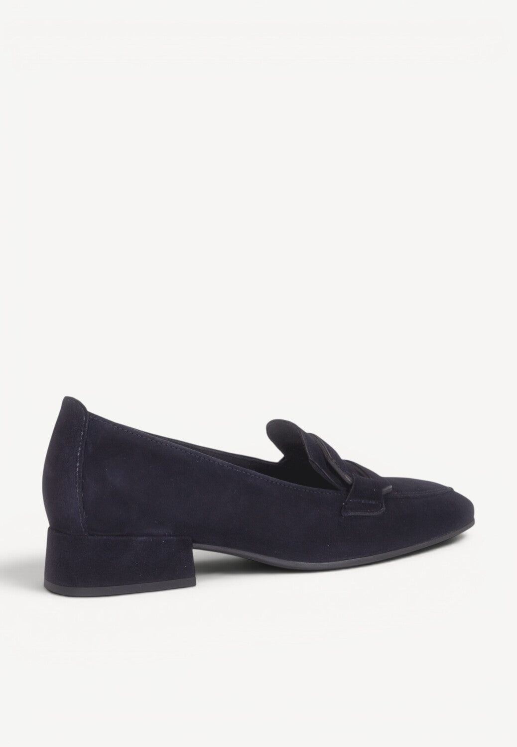 DAMES INSTAPSCHOENEN-Blauw suède/nubuck