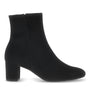 DAMES BOOTS+KORT LAARS-Zwart suède