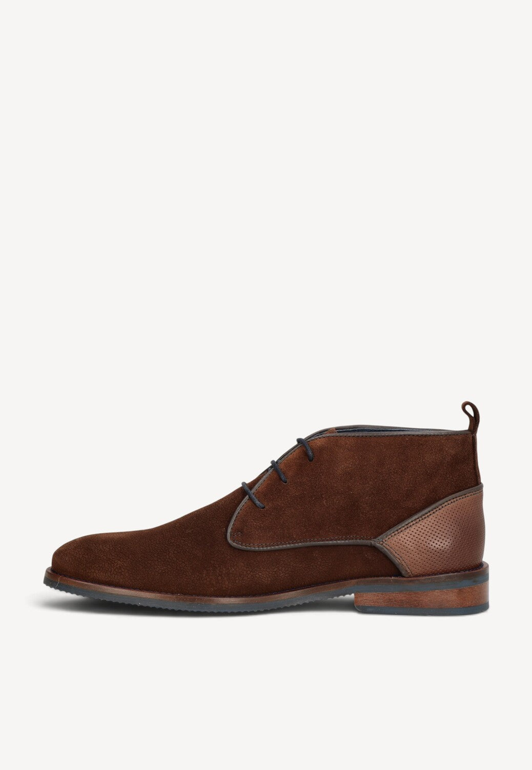 Heren boots-Bruin suède