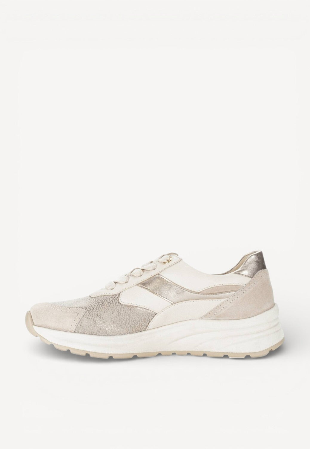 DAMES SPORTIEVE VETERSCHO-Beige combi kleur