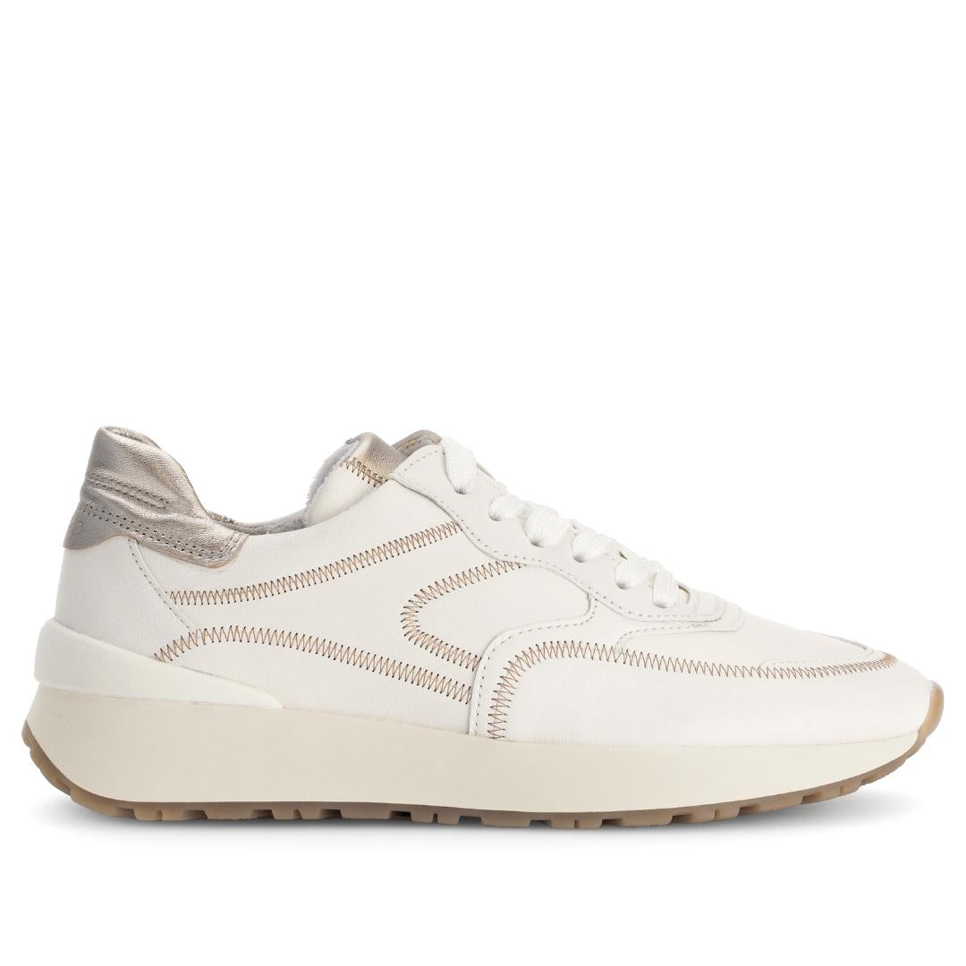 DAMES SPORTIEVE VETERSCHO-Beige leer