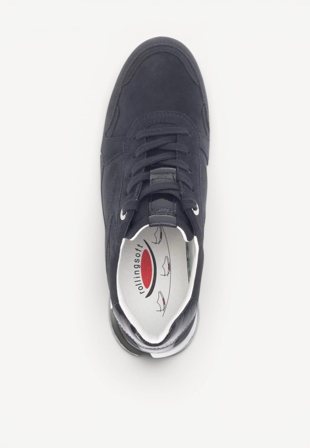 DAMES SPORTIEVE VETERSCHO-Blauw suède/nubuck
