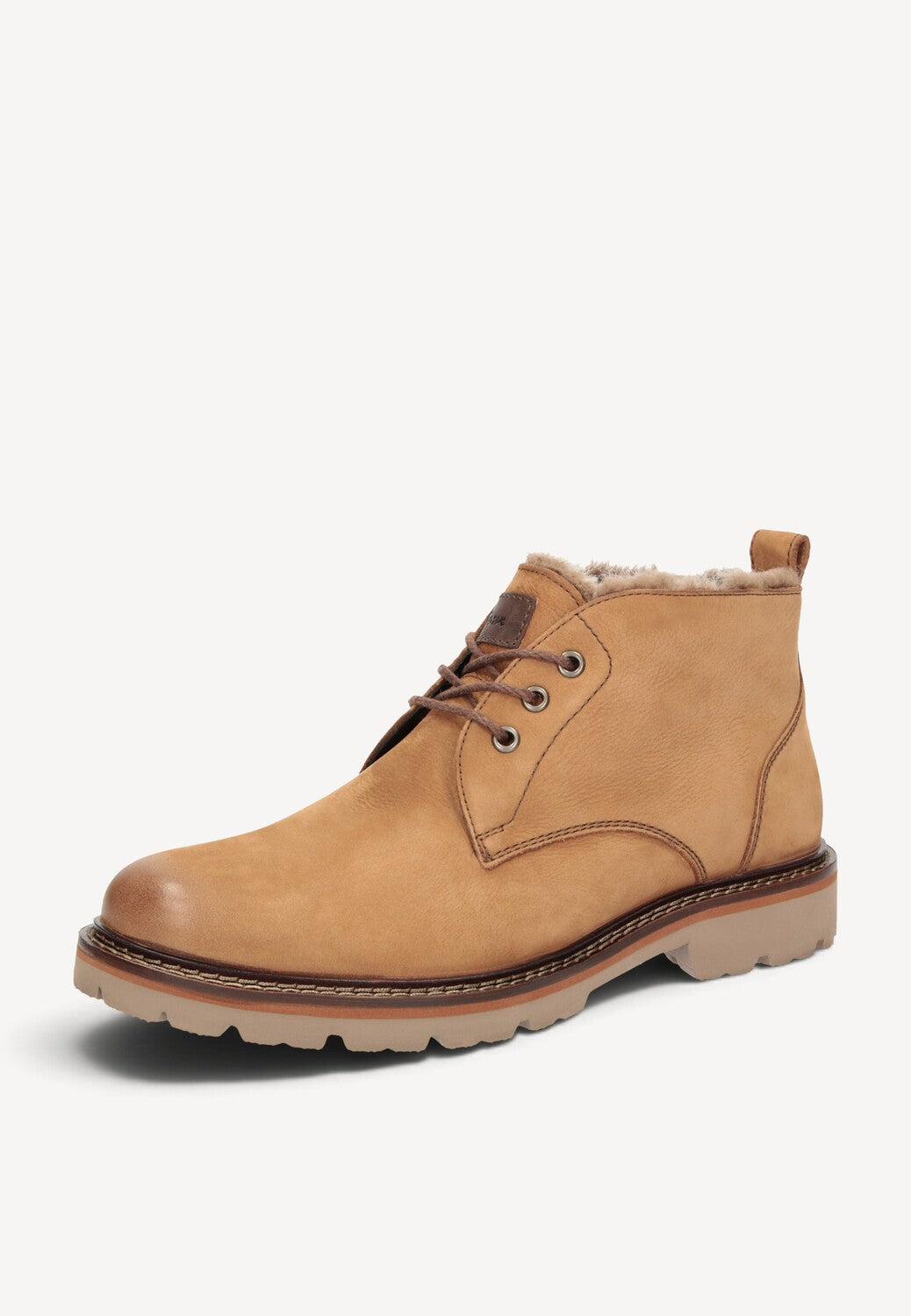 Heren boots-Bruin suède
