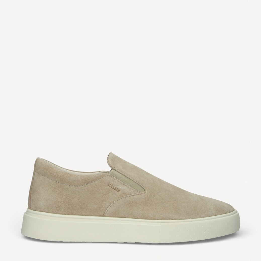 Heren instapper-Beige suède/nubuck