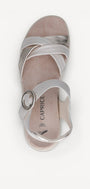 DAMES OPEN SCHOENEN-Brons combi kleur