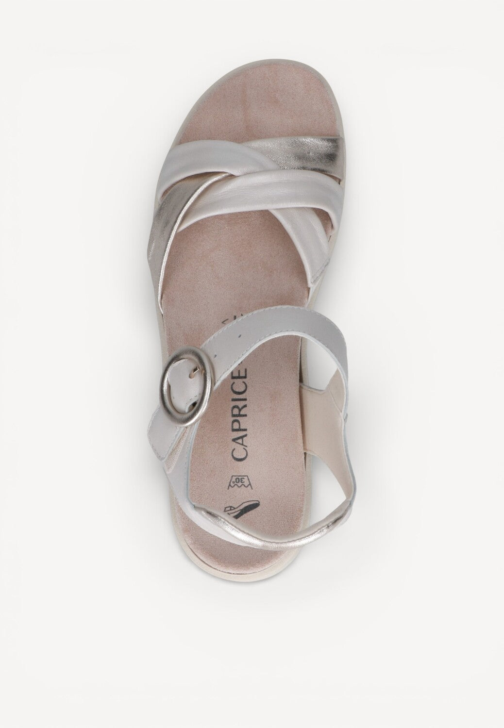 DAMES OPEN SCHOENEN-Brons combi kleur