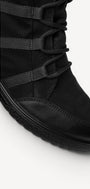 DAMES BOOTS+KORT LAARS-Zwart suède
