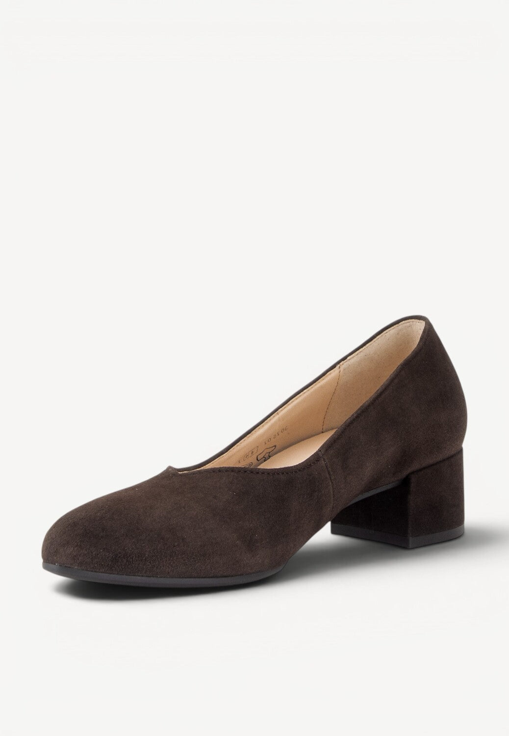 BALLERINAS + PUMPS-Bruin suède