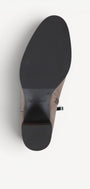 DAMES BOOTS+KORT LAARS-Beige suède/nubuck